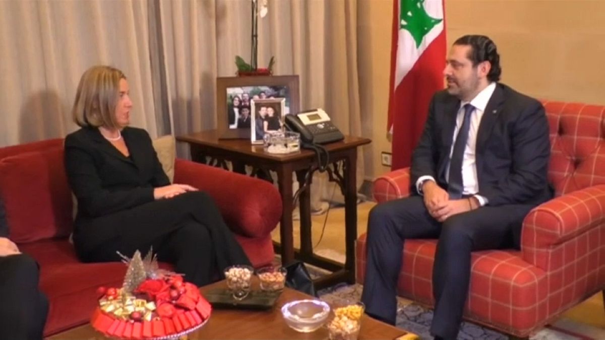 Mogherini da a Hariri el respaldo de la UE