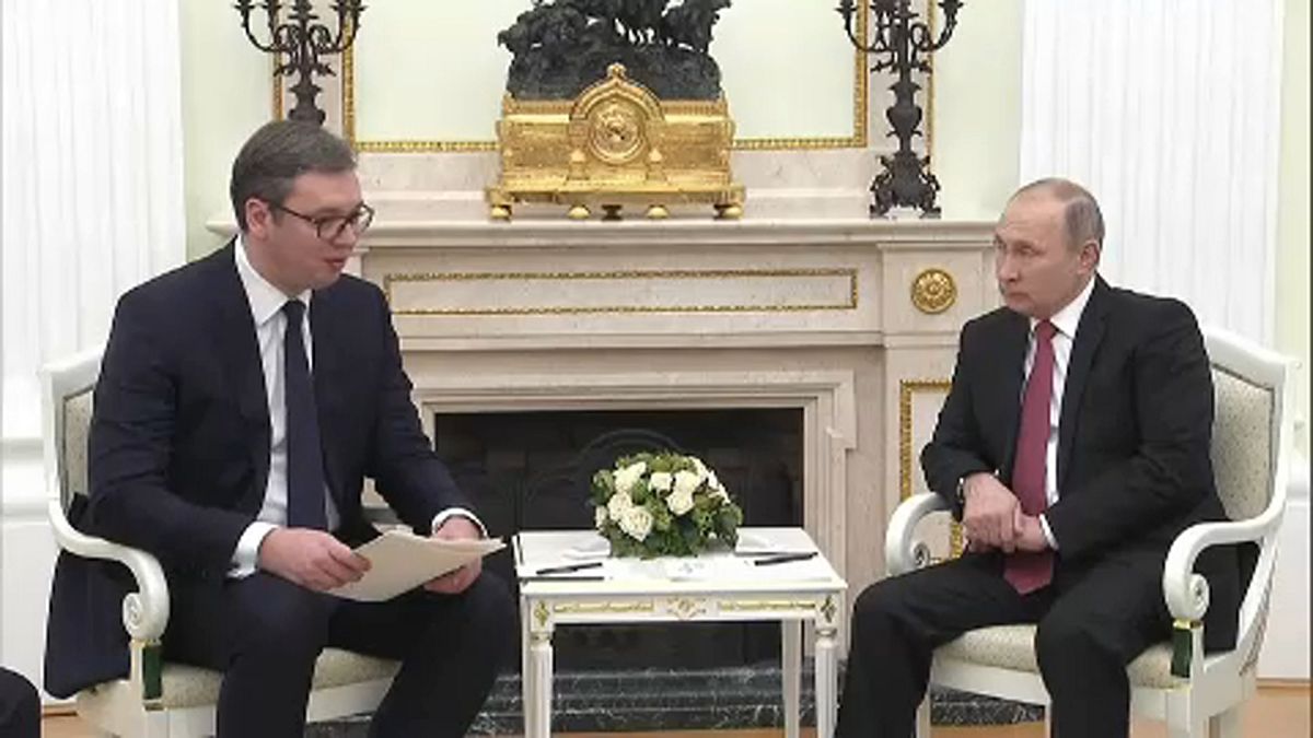 Orosz-szerb elnöki csúcstalálkozó Moszkvában