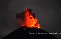 Vulkan: Spektakuläre Bilder vom Ausbruch des "Unruhestifters" in Ecuador