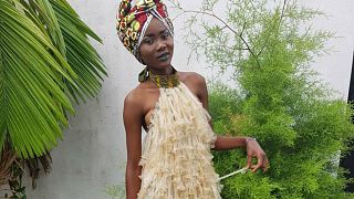 Congolese fashion designer says: wear a condom