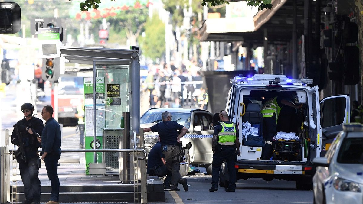 Un atropello deliberado causa al menos 14 heridos en Melbourne