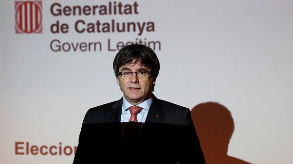 Puigdemont lamenta "falta de liberdade de expressão" nas eleições Puigdemont lamenta "falta de liberdade de expressão" nas eleições