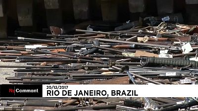 Brasilien: 2000 Waffen zerstört