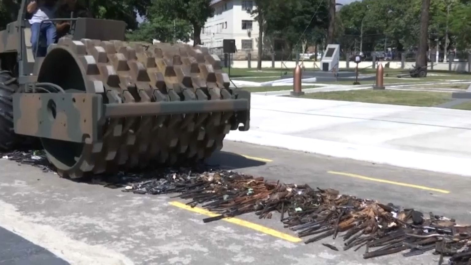Destruyen más de 2.000 armas de la delincuencia en Río de Janeiro
