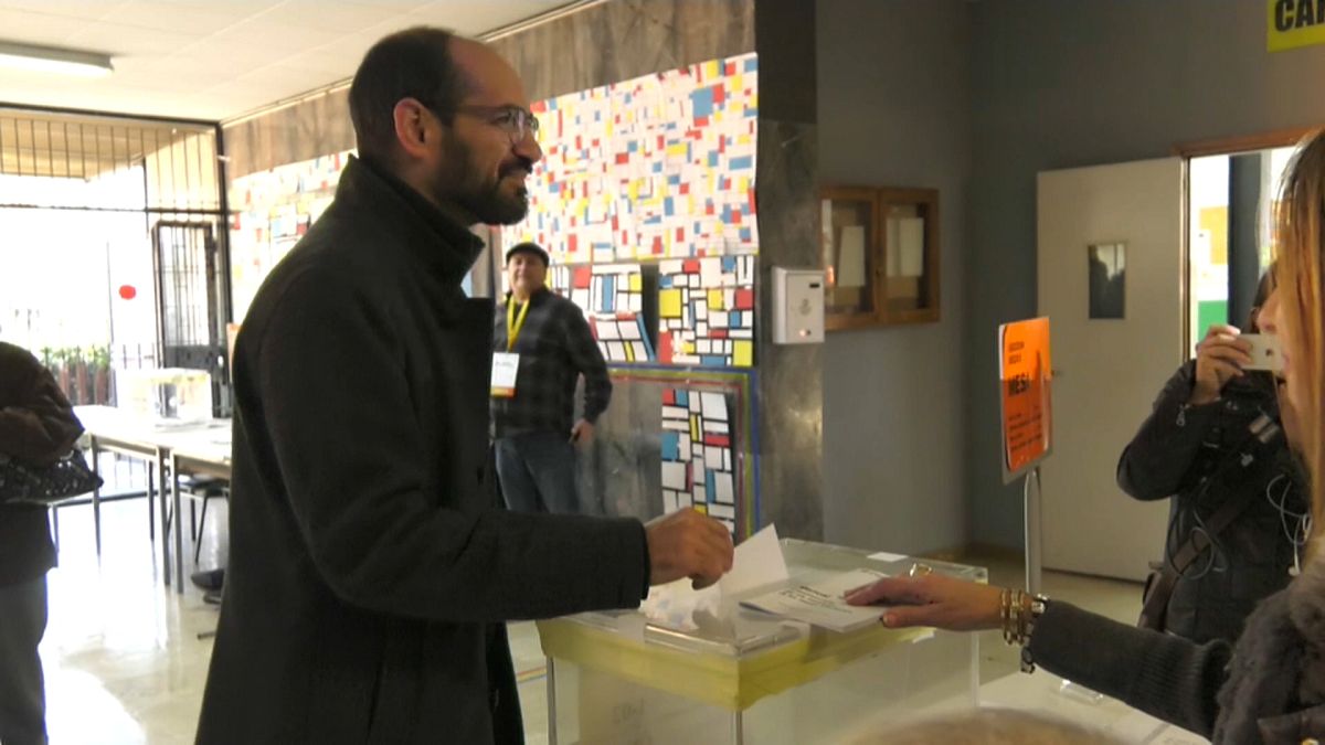 Выборы в Каталонии: голосует Сабадель 
