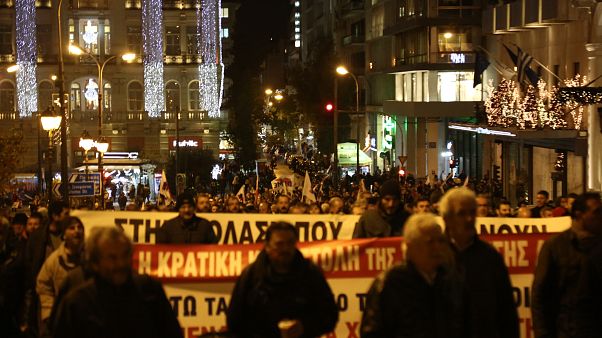 Διαδήλωση κατά των πλειστηριασμών Διαδήλωση κατά των πλειστηριασμών