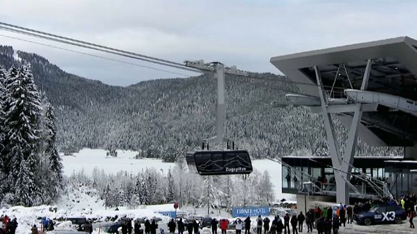 Un téléphérique dernier cri grimpe au Zugspitze Un téléphérique dernier cri grimpe au Zugspitze