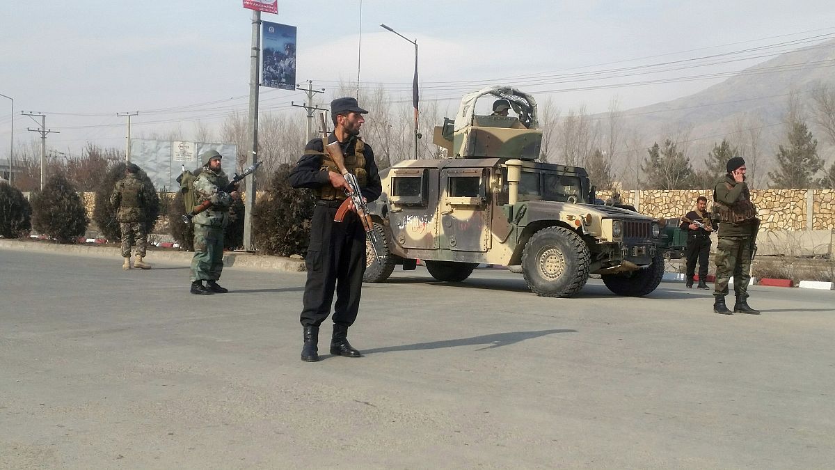 أفراد من قوات الأمن الأفغانية