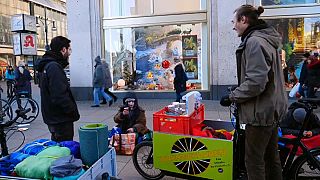 "Warmgefahren": Kältehilfe auf Rädern in Berlin