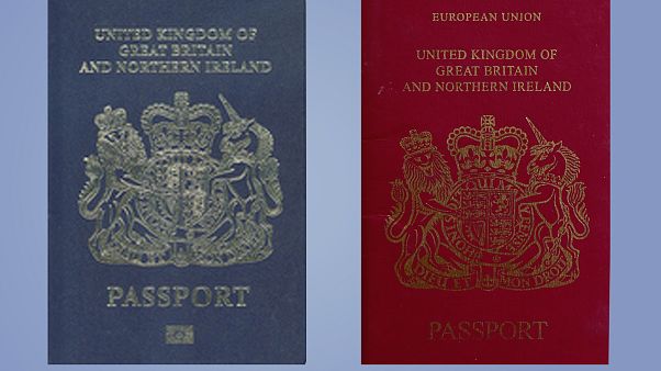 Fake News Pr Stunt Uk Blue Passport Plans Trigger Emotive Row Euronews