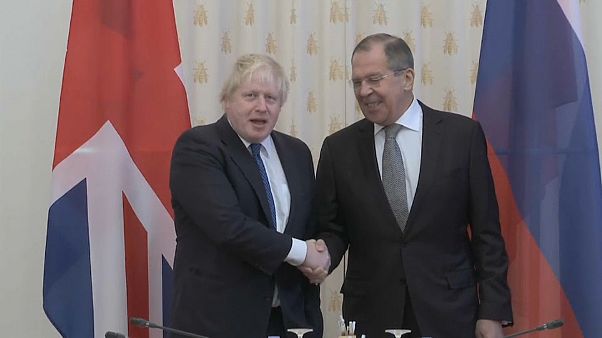 Boris Johnson and Sergei Lavrov clash in Moscow Boris Johnson and Sergei Lavrov clash in Moscow