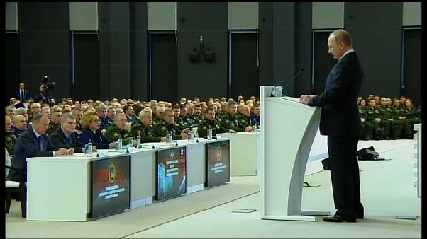 Путин: новая стратегия США "носит агрессивный характер" Путин: новая стратегия США "носит агрессивный характер"