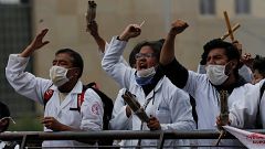 Les médecins boliviens sont en grève