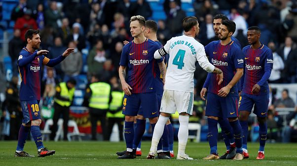 Barça vence Real no Bernabéu e consolida liderança Barça vence Real no Bernabéu e consolida liderança