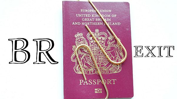 British Control Brexit Sealed Closed Passport British Control Brexit Sealed Closed Passport