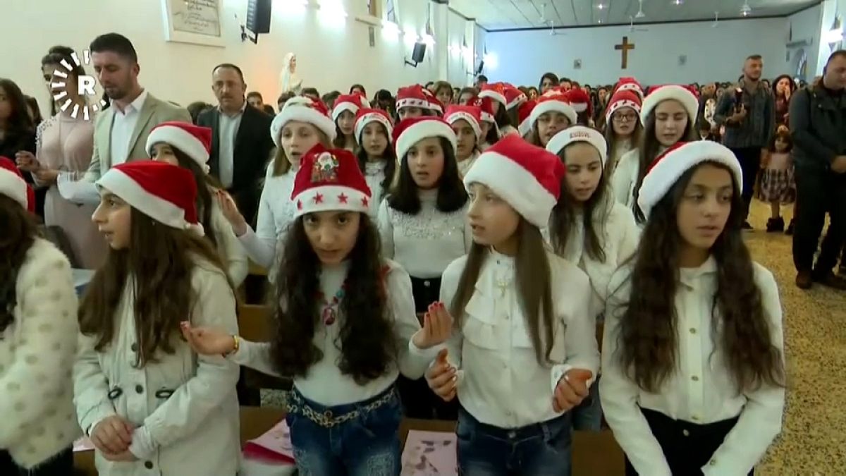 Tausende feiern Weihnachten im Heiligen Land
