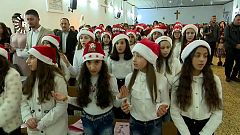 Tausende feiern Weihnachten im Heiligen Land