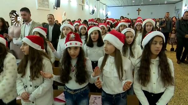 Tausende feiern Weihnachten im Heiligen Land Tausende feiern Weihnachten im Heiligen Land