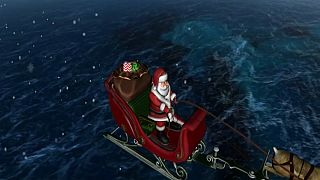 How to follow Santa Claus as he makes his Christmas eve journey around the world