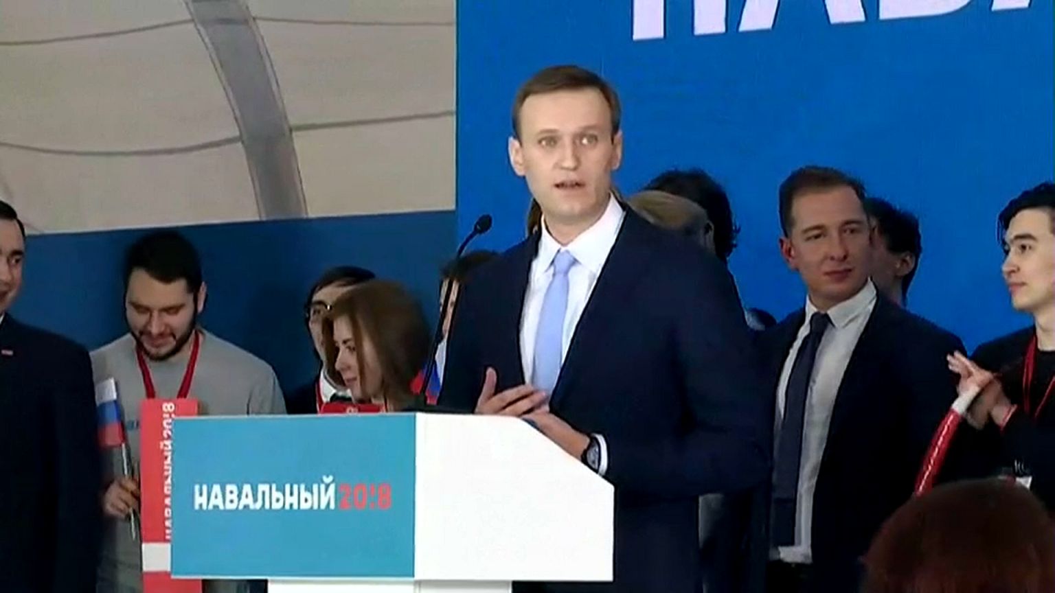 Alexeï Navalny mais perto das presidenciais russas 