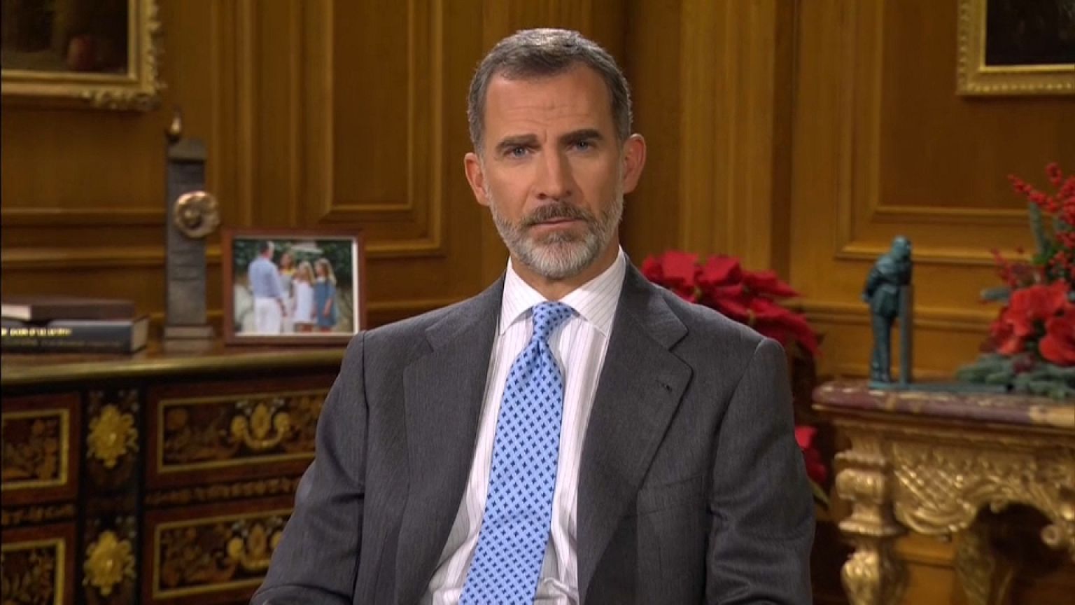 Felipe VI aboga por la convivencia y la estabilidad en Cataluña