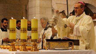 Christmas Eve Mass: Bethlehem's Church of the Nativity hosts pilgrims