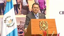 Guatemalas Präsident Jimmy Morales (Archivfoto)