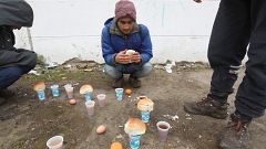 Avec les migrants de Patras, en Grèce