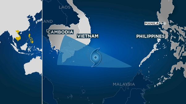 Tropikal fırtına Vietnam kıyılarını tehdit ediyor Tropikal fırtına Vietnam kıyılarını tehdit ediyor