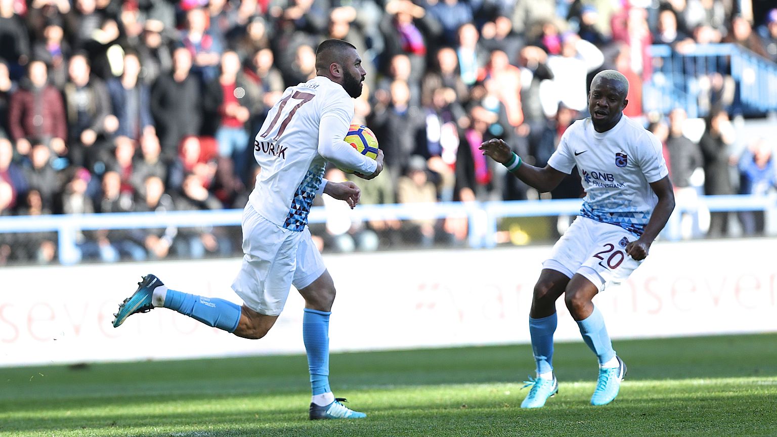 Trabzonspor son 7 sezonun en iyi ilk yarı performansını gösterdi