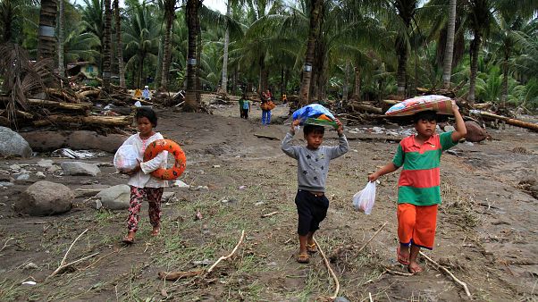 Nach Tropensturm Tembin auf den Philippinen Nach Tropensturm Tembin auf den Philippinen