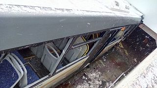 Μόσχα: Λεωφορείο έπεσε σε υπόγεια διάβαση πεζών