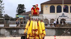 Ils ont passé Noël à la plage