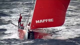 Mapfre ganha terceira etapa e reforça liderança da Volvo Ocean Race