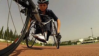 14-year-old refugee from Syria dreams of Paralympics