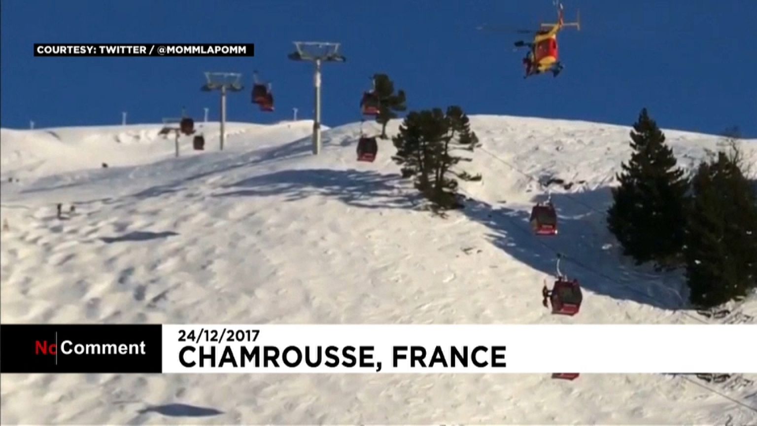 Rescate de altura en los Alpes franceses
