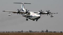  La Chine inaugure son avion amphibie géant