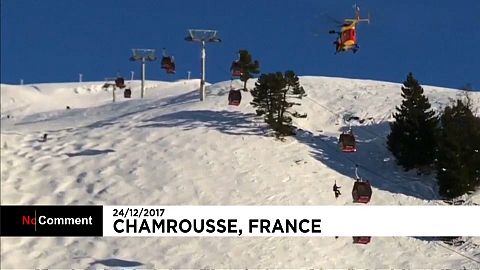 Évacuation vertigineuse à Chamrousse