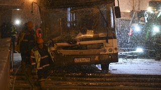 Μόσχα: Πέντε οι νεκροί από δυστύχημα με λεωφορείο