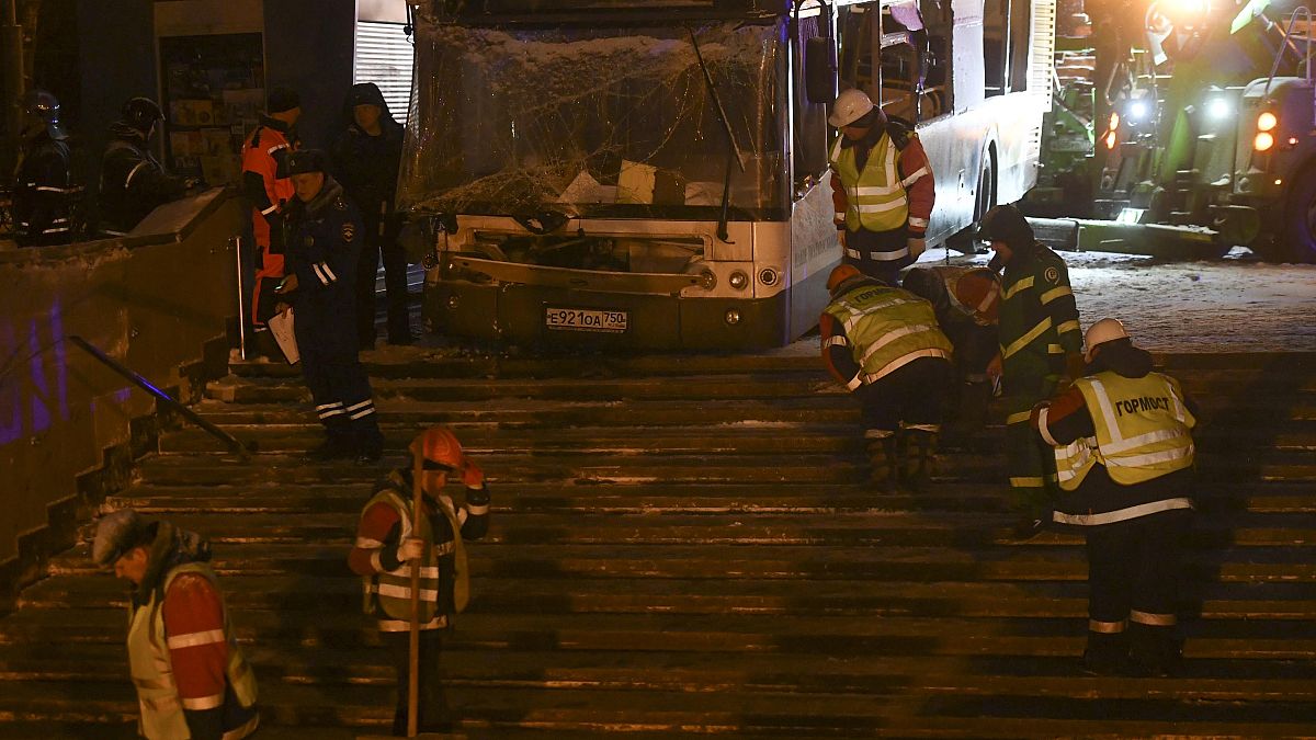 Un bus fonce sur des passants à Moscou : 4 morts