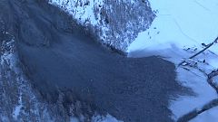 Éboulement dans les Alpes autrichiennes