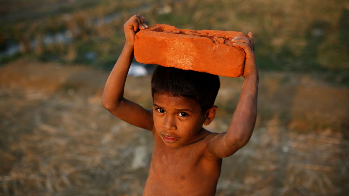 کودکی از اقلیت روهینگیا
