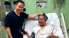 Fujimori's Christmas message fails to cheer protesters