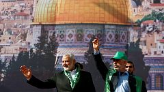 اسماعیل هنیه و یحیی سنوار