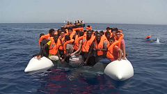 Rescatados más de 250 inmigrantes en el Mediterráneo la noche de Navidad