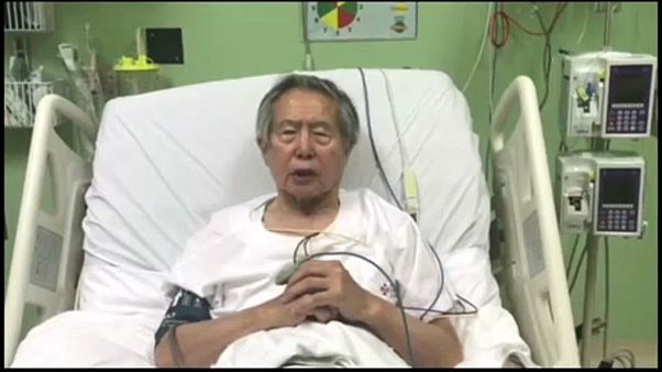 L'ex-président péruvien Fujimori demande "pardon du fond du coeur" L'ex-président péruvien Fujimori demande "pardon du fond du coeur"