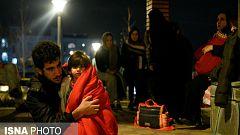 بسیاری از مردم به پارک‌ها پناه بردند