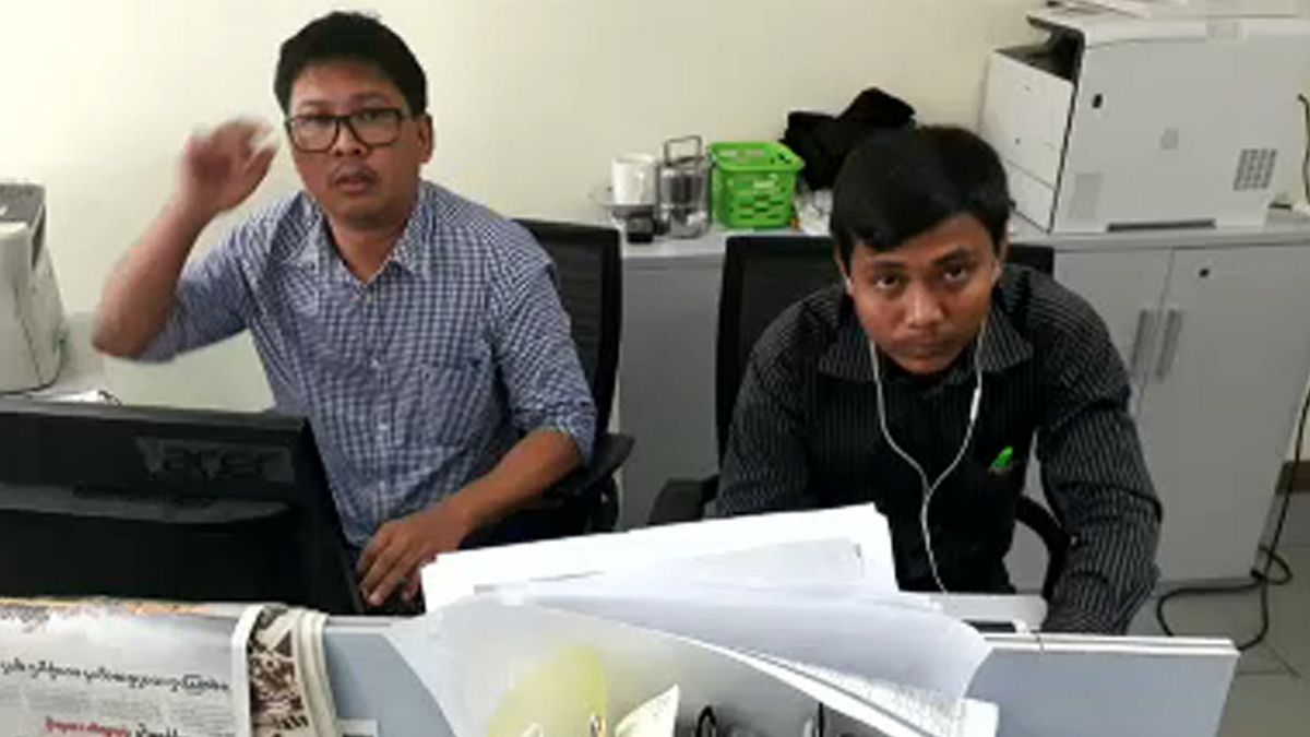 Estendido prazo de detenção de dois jornalistas da Reuters em Myanmar