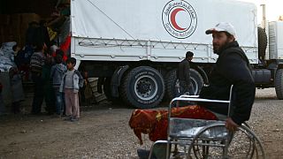 تخلیه بیماران از غوطه شرقی در سوریه آغاز شد