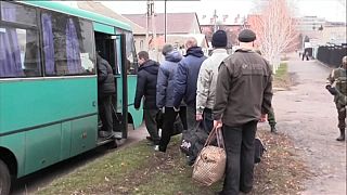 Intercambio de prisioneros en Ucrania